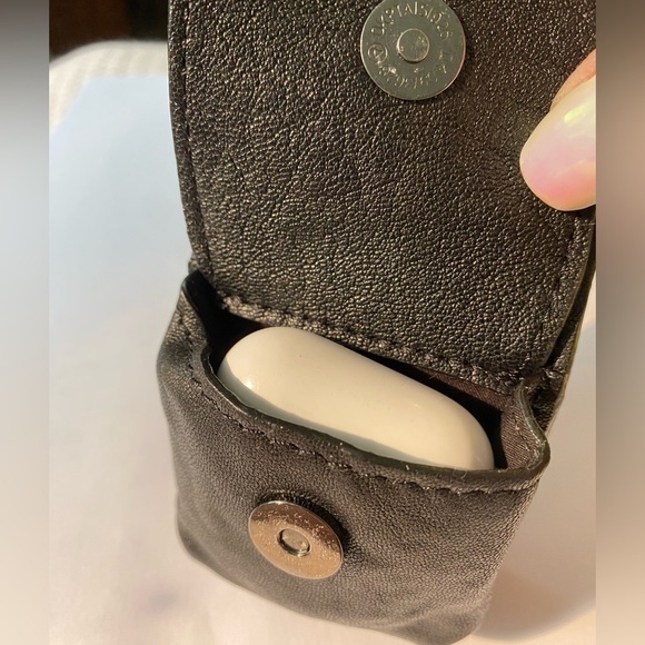 Leather Earbud Case/Wristlet NWOT - Picture 1 of 3